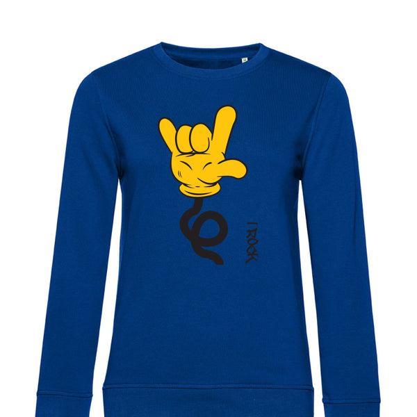 Summer Crew Neck Sweatshirt IRock - Woman