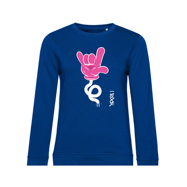 Summer Crew Neck Sweatshirt IRock - Woman