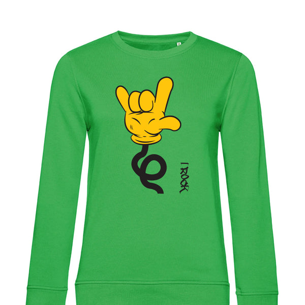Summer Crew Neck Sweatshirt IRock - Woman