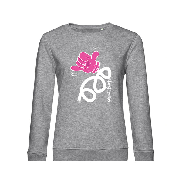 Summer Crew Neck Sweatshirt HangLoose - Woman