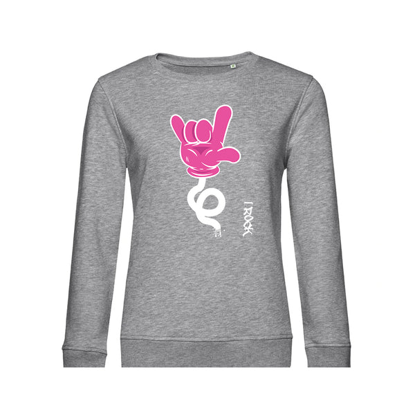 Summer Crew Neck Sweatshirt IRock - Woman