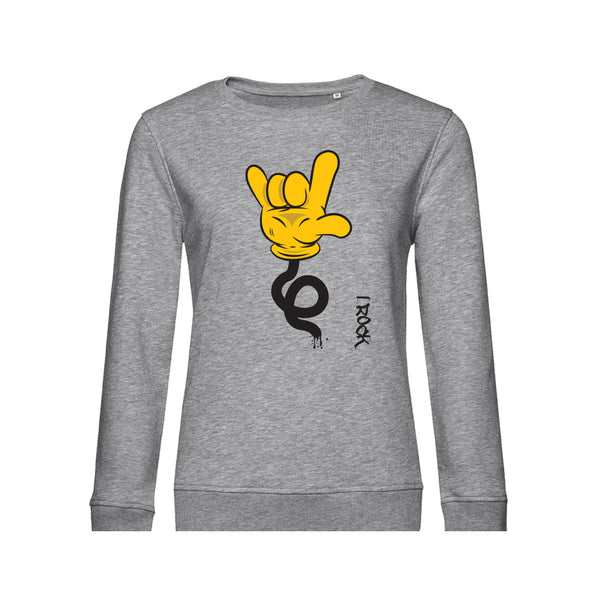 Summer Crew Neck Sweatshirt IRock - Woman