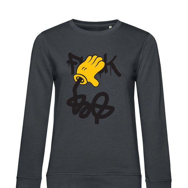 Summer Crew Neck Sweatshirt Fuck - Woman