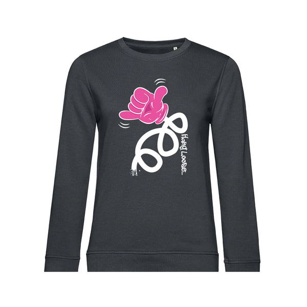 Summer Crew Neck Sweatshirt HangLoose - Woman