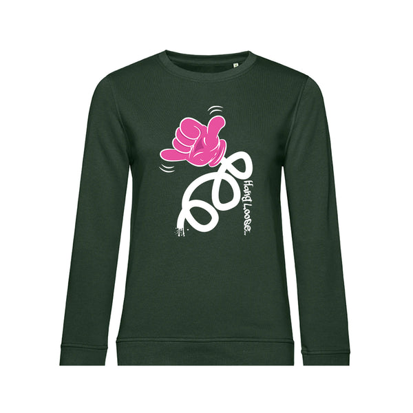 Summer Crew Neck Sweatshirt HangLoose - Woman