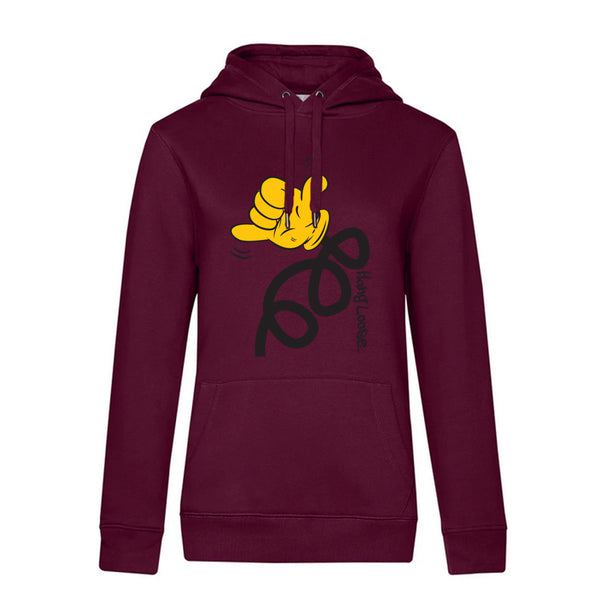 Hoodie Plush Interior HangLoose- Woman