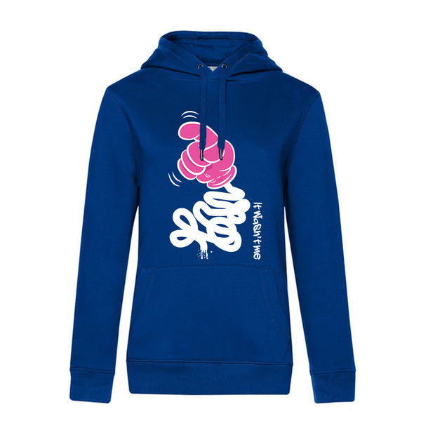 Hoodie Plush Interior ItWasntMe- Woman