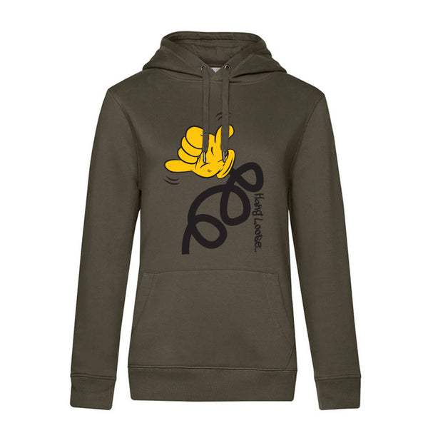 Hoodie Plush Interior HangLoose- Woman