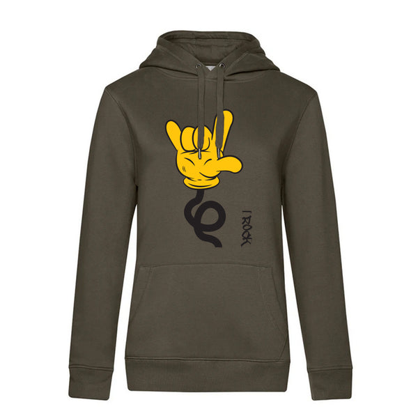 Hoodie Plush Interior IRock - Woman