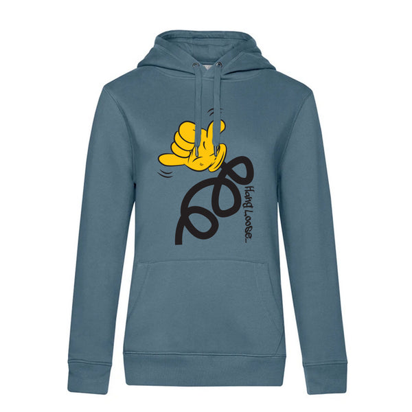 Hoodie Plush Interior HangLoose- Woman