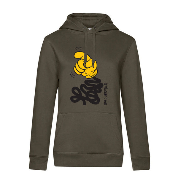 Hoodie Plush Interior ItWasntMe- Woman