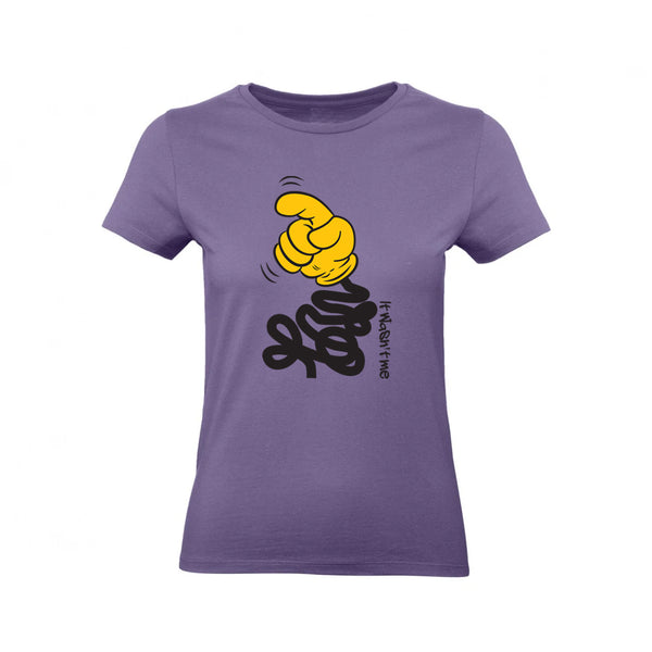 Short Sleeve T-Shirts ItWasntMe - Woman